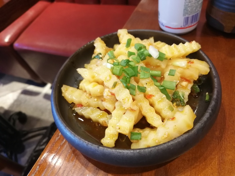 狼牙土豆好吃!牛肉粒有點迷你