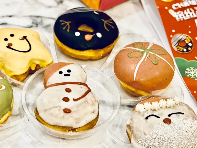 新品圣诞甜甜圈太可爱了吧